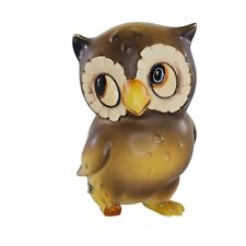 Vintage Josef Originals Owl Figurine Big Eyes Kitsch 4
