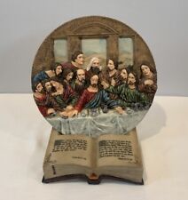 Beautiful Hand Painted Last Supper 7-1/4