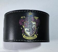 Harry Potter Gryffindor Faux Leather Bracelet Cuff w Snaps picture