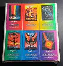 1994 Star Trek Skybox Complete 6 Sealed Sets Motion Pictures Collection picture