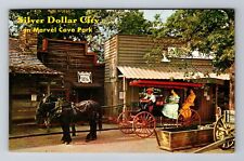 Branson MO-Missouri, Carriage Going Down Main Street, Antique, Vintage Postcard picture