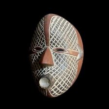 African mask Traditional vintage tribal one piece Home Décor Songye Mask-9098 picture