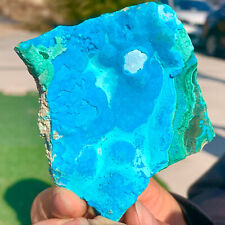 146G Natural Chrysocolla/Malachite transparent cluster rough mineral sample picture