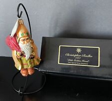 Vintage 1997 Christopher Radko Little Golden Hood Special Event Ornament w/box picture