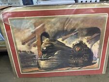 Grif Teller Pennsylvania Railroad 1937 Calendar Print Only 