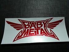 Babymetal Logo Holo Foil Red Sticker Vinyl Decal Baby Metal Waterproof picture