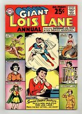 Superman's Girlfriend Lois Lane Annual #1 VF- 7.5 1962 picture