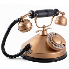 Old Style Phone Antique Rotary Dial Vintage Look Telephone Gifts For Office/Home picture