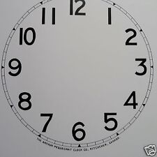 One Arthur Pequegnat Clock Dial 7 1/2