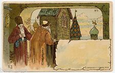 Russian Art Nouveau Fairy Tale Postcard by Boris Zvorykin, Levenson Publisher  picture