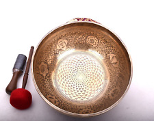 16 inches Flower of life Singing Bowls - Large Singing Bowls from Nepal picture