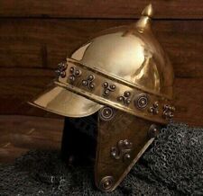 Christmas Steel Medieval 18ga Knight Celtic Helmet Dubh Warrior Roleplay picture