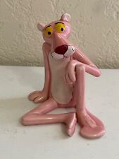 Vintage UAC Geoffrey Japan Ceramic Pink Panther Figurine 2 of 2 picture