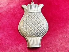 Vintage Towle Sterling Figural Pineapple Whistle Pendant / Christmas Ornament picture