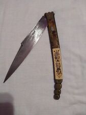 Antique Beauvoir Spanish Navajo Folding Knife 19th Century picture