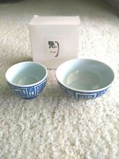 Japanese Arita-Yaki Hijiriyama Teacup and Rice Bowl Set picture