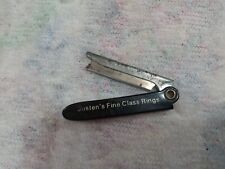 Vintage Josten's Straight Blade Keychain Knife USA Made Very Unique Sharp Rare picture