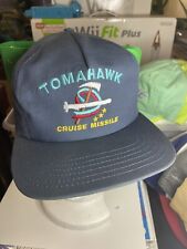 VTG Rare USN TOMAHAWK CRUISE MISSLE AADCO SnapBack Hat picture