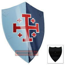 Norwegian Medieval Holy Norse Knight Steel Replica Shield of Arms Viking Raider picture