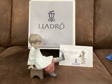 LLADRO 5987 TALK TO ME FIGURINE WITH BOX picture