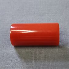 Vintage Large Cherry Red Bakelite Button Rounded Rectangle 1 5/16