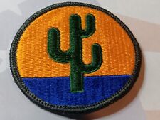 NOS Early US Army 103rd Infantry Division Color Uniform Patch 2.75'  Sew On ME picture