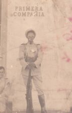 CUBAN MILITARY HAVANA FIRST COMPANY ARMED BLACK SOLDIER CUBA 1948 Photo Y 437 picture