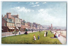 c1910 Esplanade and West Clyde Street Helensburgh Oilette Tuck Art Postcard picture