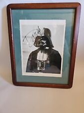 Vintage Darth Vader Autographed 1977 Promotional Piece 20th Century Fox  8x10 picture