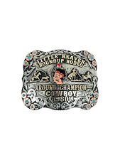 1980 Little Beaver Roundup Rodeo Buckle picture