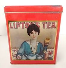 Vintage Collectible Liptons Tea Nostalgic Tin Collection Series #101 picture