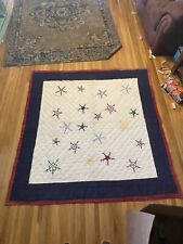 Vintage Snowflake Quilt Wall Hanging picture