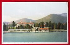 ANTIQUE POSTCARD NEW YORK NY FORT WILLIAM HENRY HOTEL LAKE GEORGE WATERFRONT  picture