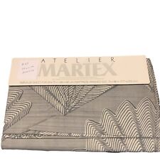 Vintage Atelier Martex Twin Flat Sheet Cotton Sea Fans Pattern NEW in Package picture