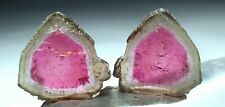 Superb Quality Tourmaline slice Almost Pair 18.90 Carats from Afghanistan picture