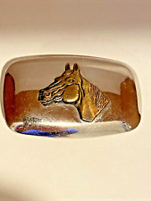 Horse Head Belt Buckle -All Metal picture