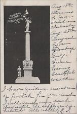 Postcard Soldiers Monument Ogdensburg NY 1905 picture