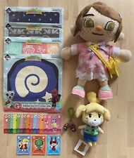 Animal Crossing Merch Lot Amiibo Cards Plushies Towels Washcloth Keychain NEW picture