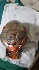 Vntg Halloween 1991 Rubies Snake Head Rubber Mask picture