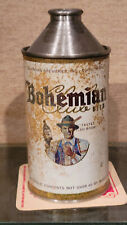 1950S BOHEMIAN CLUB CONE TOP BEER CAN BOHEMIAN BREWERIES BOISE IDAHO NO 4% EMPTY picture