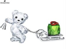 NIB Swarovski Kris Bear Christmas Sleigh Gift 2019 Annual Ed Figurine #5464863 picture