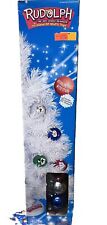 Rudolph Island Misfit Tinsel Holiday Tree Movie Promo 2002 w Box - 3’ Tall New picture