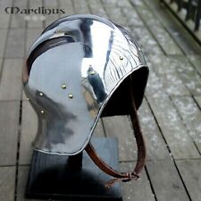 Hardened Tempered Steel Medieval English Lebka Sallet Helmet picture