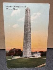 Bunker Hill Monument, Boston Massachusetts, 1906 USA Collectible Posted Postcard picture