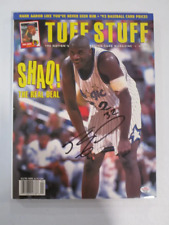 Shaquille O'Neal of the Orlando Magic signed autographed magazine PAAS COA 425 picture