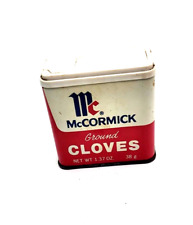 Vintage McCormick Ground Cloves Tin picture
