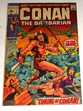 CONAN #1 BARRY SMITH CLASSIC VF 1970  NICE COPY picture