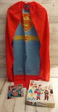 Spiderman Ben Cooper Play Suit Costume With Record Red Cape Original Box 1970 picture