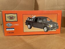 RARE LIMITED EDITION ERTL HARLEY-DAVIDSON 2002 F150 WITH SPRINGER SOFTAIL picture