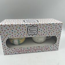 Johanna Parker Ceramic Vintage Bunny Cream & Chick Sugar Set of 2 CC01B37001 picture
